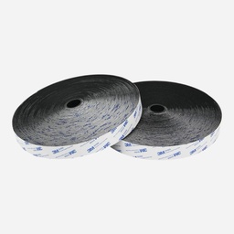 3M Velcro Self-Adhesive Fastening Tape 25mm x 25m Black