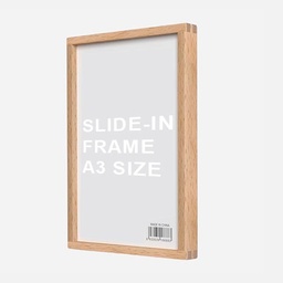 [OVJ 6933539166883] OVJ Slide-In Picture Frame A3 Beechwood
