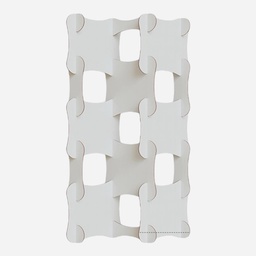 OVJ White Corrugated Board Screen 95cm x 179cm