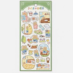 [MIND WAVE 82293] MIND WAVE Shinpasha's Picture Book Sticker Bear