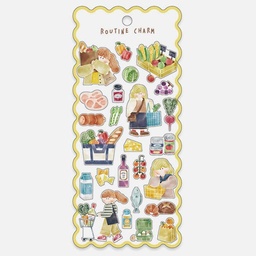 [MIND WAVE 82189] MIND WAVE Routine Charm Sticker Market