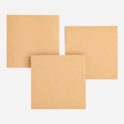 [OVJ 6938359684289] OVJ Sticky Notes Kraft Paper Blank 74mm x 74mm x 80