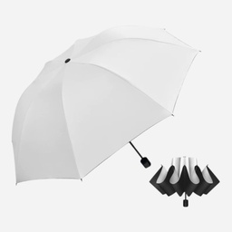 [OVJ 8888888833310] OVJ Automatic Umbrella 8-Bone Moon White