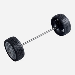 OVJ STEM Rubber Wheel & Axel Set
