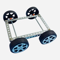 OVJ STEM Rubber Wheel, Axel & Base Set