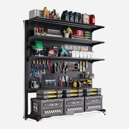 OVJ Makerspace Peg Board 35cm x 106cm x 190cm