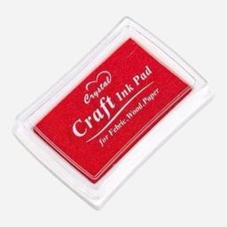[OVJ 8888888813433] OVJ Craft Stamp Ink Pad Red
