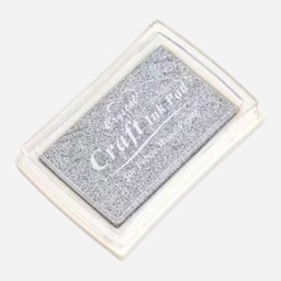 [OVJ 8888888813444] OVJ Craft Stamp Ink Pad Silver