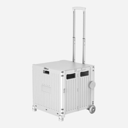 [OVJ 8888888847462] OVJ Foldable Mobile Storage Cart 80L Moon White