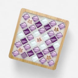 [OVJ 8888888880807] OVJ Bamboo Coaster Mosaic Kit