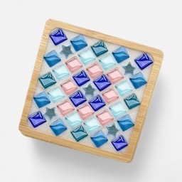 [OVJ 8888888880809] OVJ Bamboo Coaster Mosaic Kit