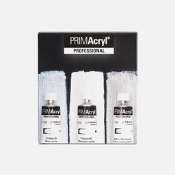 [SCHMINCKE 73731097] SCHMINCKE Primacryl Professional Acrylic White 35ml Set x 3