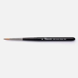 [TINTORETTO 1329/6] TINTORETTO 1329 Bronze Synthetic Kolinsky Travel Brush 6