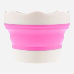 [OVJ 8888888873083] OVJ Silicone Folding Cup 8cm x 10cm Pink