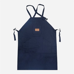 [SHINHAN 8603005-0903] SHINHAN Artist 100% Cotton Apron Blue
