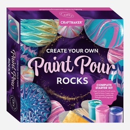 [HINKLER 9781488964022] HINKLER Create Your Own Paint Pour Rocks