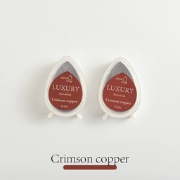 OVJ Teardrop Stamp Ink Pad Crimson Copper