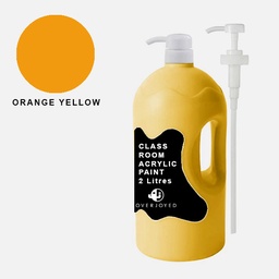 [OVJ 8888888875014] OVJ Classroom Acrylic Paint 2000ml Orange