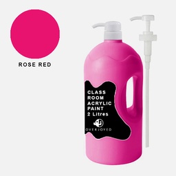 [OVJ 8888888875015] OVJ Classroom Acrylic Paint 2000ml Rose Red
