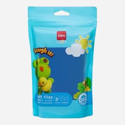[DELI 67841-L] DELI Air Dry Soft Clay 100g Blue
