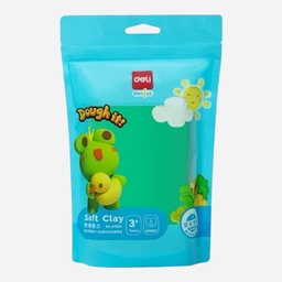 [DELI 67841-G] DELI Air Dry Soft Clay 100g Green