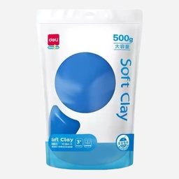 DELI Air Dry Soft Clay 500g Blue
