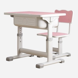OVJ Makerspace Learning Table & Chair 65cm x 45cm x 76cm Pink