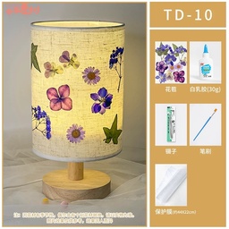 OVJ Dried Flower Lamp Shade Kit