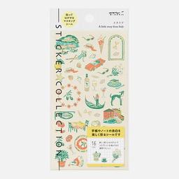 [MIDORI 82712006] MIDORI Sticker Motifs Country Italy