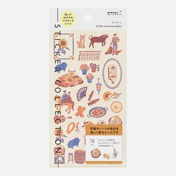 [MIDORI 82713006] MIDORI Sticker Motifs Country Spain