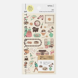 [MIDORI 82716006] MIDORI Sticker Motifs Country South Korea