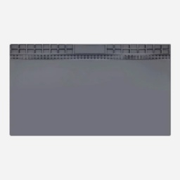 OVJ Heat Resistant Silicone Mat 40cm x 70cm Graphite Grey