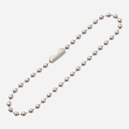 [OVJ 8888888876152] OVJ Metal Ball Chain 2.4cm 12cm x 100 Silver