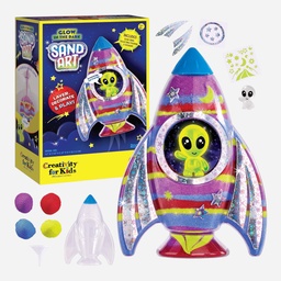 [FABER-CASTELL CK6392] FABER-CASTELL Creativity For Kids Glow-In-The-Dark Sand Art