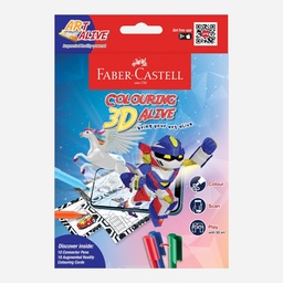 [FABER-CASTELL 155016] FABER-CASTELL Colouring 3D Alive