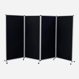 OVJ Mobile Floor Standing Folding Panel 4-Piece 80cm x 180cm (Installation Not Included; Pre-Order)