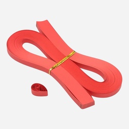 OVJ Quilling Paper 120gsm 15mm x 54cm x 120 Watermelon Red