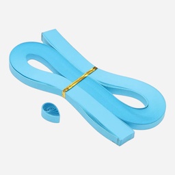 OVJ Quilling Paper 120gsm 15mm x 54cm x 120 Lake Blue