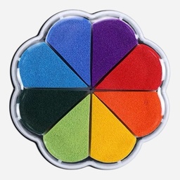 [OVJ 6976299445651] OVJ Craft Flower Stamp Ink Pad 1