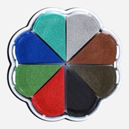 [OVJ 6976299445658] OVJ Craft Flower Stamp Ink Pad 8