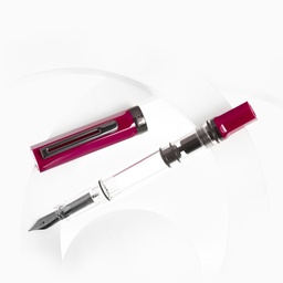 [TWSBI M7441450] TWSBI Eco Plum with Onyx Fountain Pen Fine