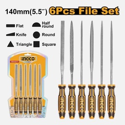 [INGCO HKTF63] INGCO Steel Needle File 14cm Set x 6