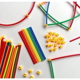 [OVJ 8888888817372] OVJ STEAM Building Straw & Connector Kit x 200