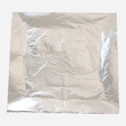 OVJ Imitation Silver Leaf Foil 14cm x 14cm x 100