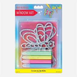 [FABER-CASTELL CK6294] FABER-CASTELL Creativity For Kids Window Art Bug Buddies