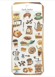 [MIND WAVE 82422] MIND WAVE Quilted Atelier Sticker Time To Relax