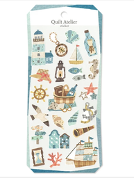 [MIND WAVE 82425] MIND WAVE Quilted Atelier Sticker City With Harbour