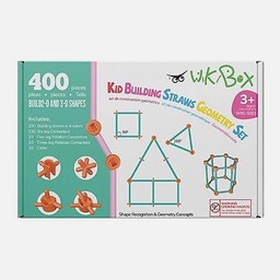 [WIKIBOX WIKI-S001] WIKIBOX Kid Building Straws Geometry Set x 400