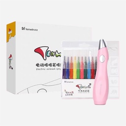 [OVJ 8084-2] OVJ Tenwin Electric Airbrush Spray Painting Blue Set