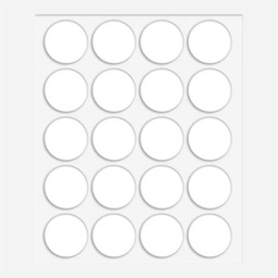 [OVJ 8888888888630] OVJ Double-Sided Nano Tape Circle 30mm x 20